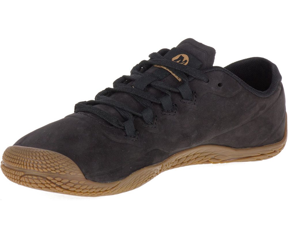 Merrell Sneakers Black - Vapor Glove 3 Luna Leather - Womens 61LYHFZTR